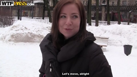 Видео с уговорил девушку на секс на русском