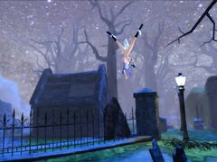 Невидимый призрак Каспер трахнул на кладбище героиню мультфильма