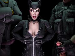 Мультяшная ХХХ подборка сцен секса с героями мультика "Бэтмен"