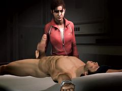 Милашка Zoey из игры "Left 4 Dead" подрочила парню в больнице